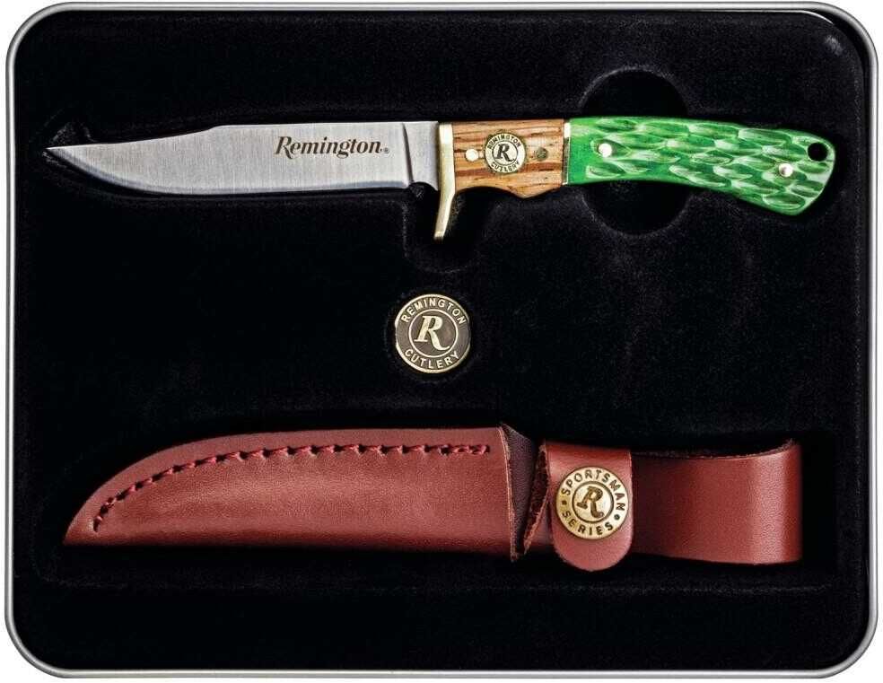 Remington Whitetails Cutover Gift Tin 1 knife with Sheath