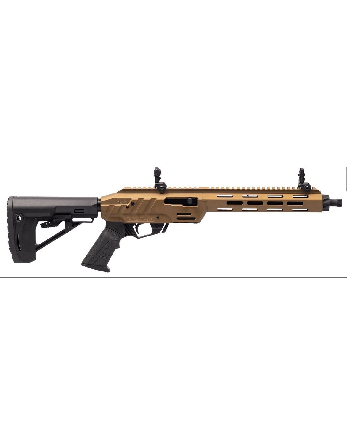 Adler Arms RF224 Tactical Semi-Auto - .22LR, 11.7" Bronze