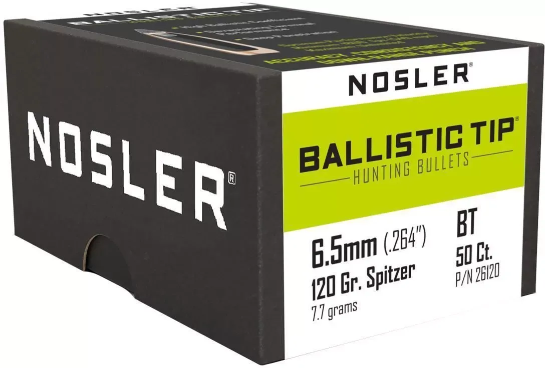 Nosler .264 DIA 120GR BALLISTIC TIP Nosler .264 DIA 120GR BALLISTIC TIP