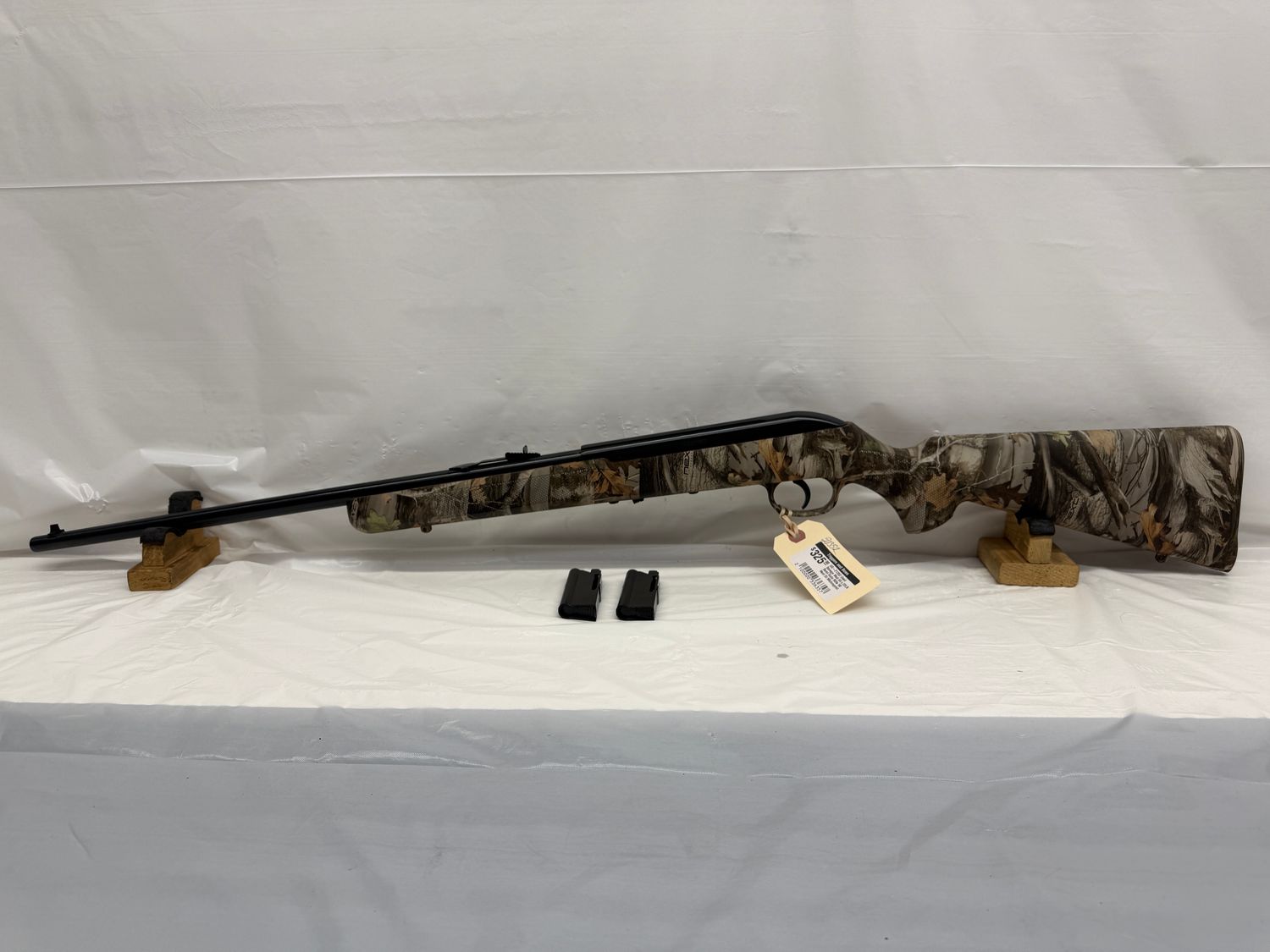 UG-21352 Used Savage Mod 64 c.22LR Semi Auto Rifle W/ Next Gi Michroprint Camo. Includes an Extra 10rd Magazine - Mint Condition! UG-21352 Used Savage Mod 64 c.22LR Semi Auto Rifle W/ Next Gi Michroprint Camo. Includes an Extra 10rd Magazine - Mint Condition!