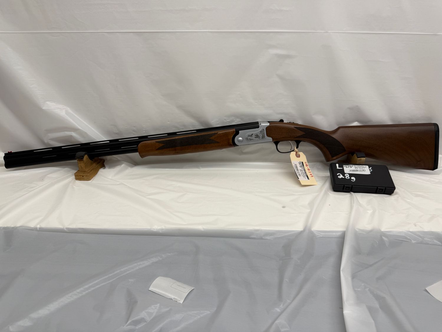 UG-21389 Used Charles Daly Mod 202 O/U 28Ga 3" Shotgun W/ 26" Barrels, 5 Original Chokes, 5 Rounds fired - New Condition!