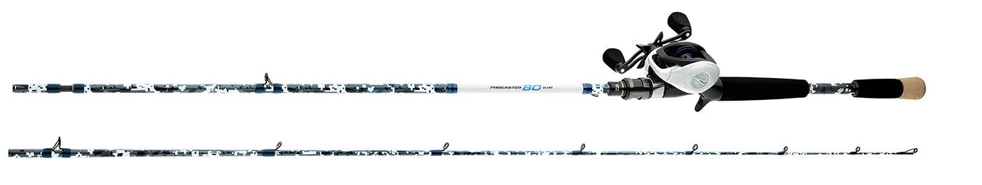 Daiwa Procaster 80 II Pmc One-Piece Baitcaster Rod, Line Wt. = 10-20lb, Lure Wt. = 1/4 - 1oz
