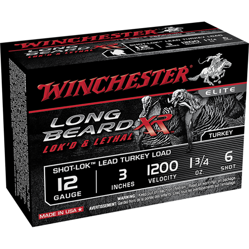Winchester Long Beard XR 12 Gauge 3" Shot #6   (10 Rounds)