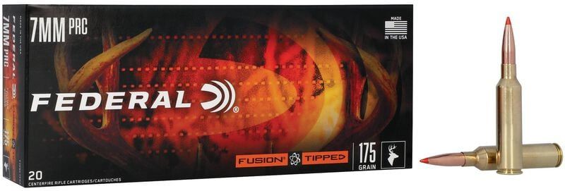 Federal Fusion 7mm PRC 175gr Tipped Ammo
