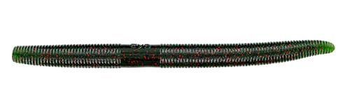 Gary Yamamoto Senko 5" Lure 10 Pack, Color: Watermelon w/ Black & Red Flake