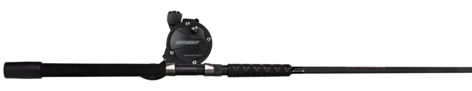 Defiant Downrigger Trolling Combo 8'6" With Size 30 Line Counter Reel