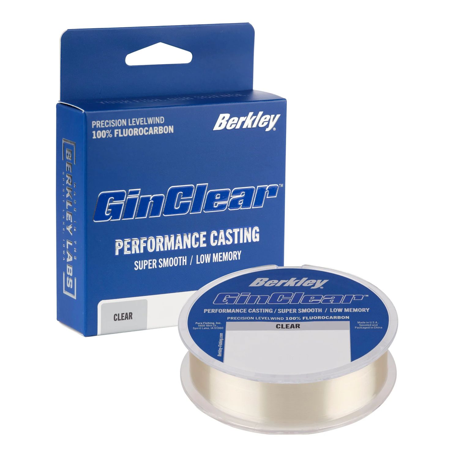 Berkley Fluorocarbon Ginclear™ 200 Yd Filler Spools Berkley Fluorocarbon Ginclear™ 200 Yd Filler Spools