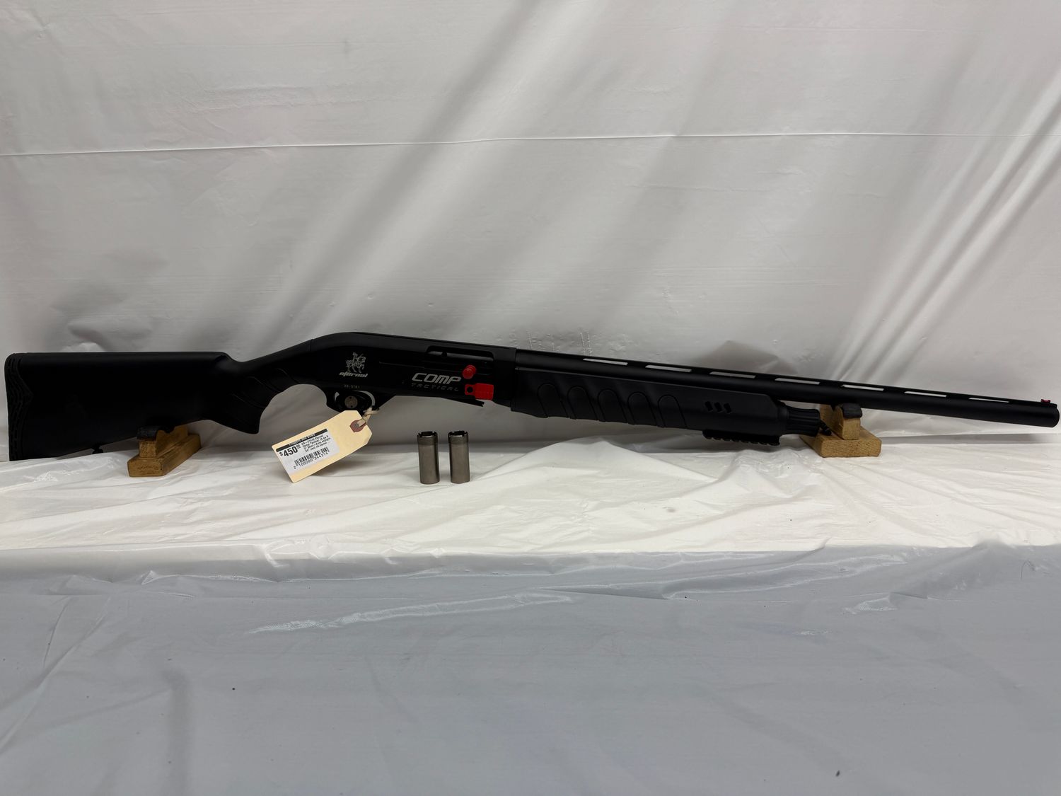 UG-21470 Eternal Comp Tactical 12 ga X 3 UG-21470 Eternal Comp Tactical 12 ga X 3" Semi-Auto shotgin. 24" vent rib barrel with 3 choke tubes.