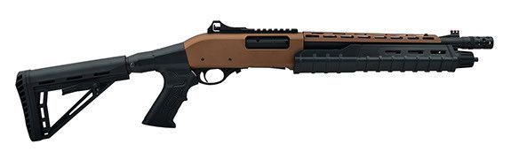 CANUCK COMMANDER, SHOTGUN, 12GA-3", DISTRESSED BRONZE CERAKОTE