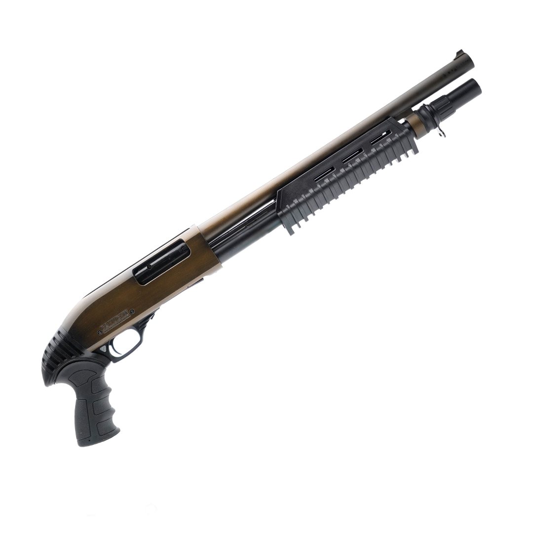 Canuck Enforcer Distressed Bronze 12ga 3″ Chamber 17″ Barrel