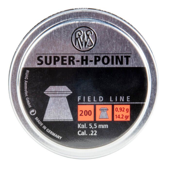RWS Super H Point .22 Pellets (200 Pack)