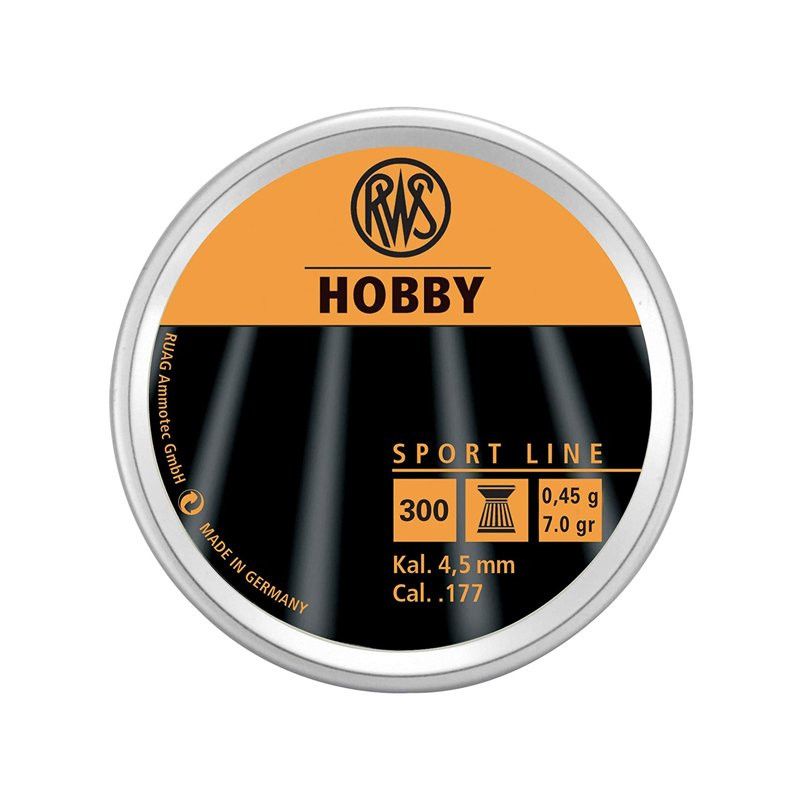 RWS Hobby .177 Wadcutter Pellets (300 Pack)