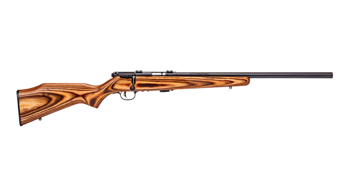 Savage MKII BV 22LR Blued 21" Heavy Barrel Laminate Stock Bolt-Action Rifle