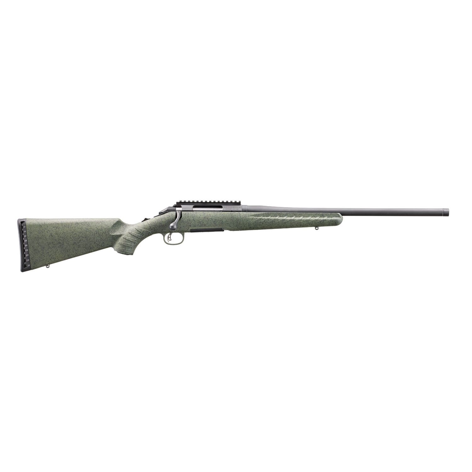 Glenfield Model A 243 Win Bolt Action Rifle 20" Barrel Moss Green/Matte Black Stock