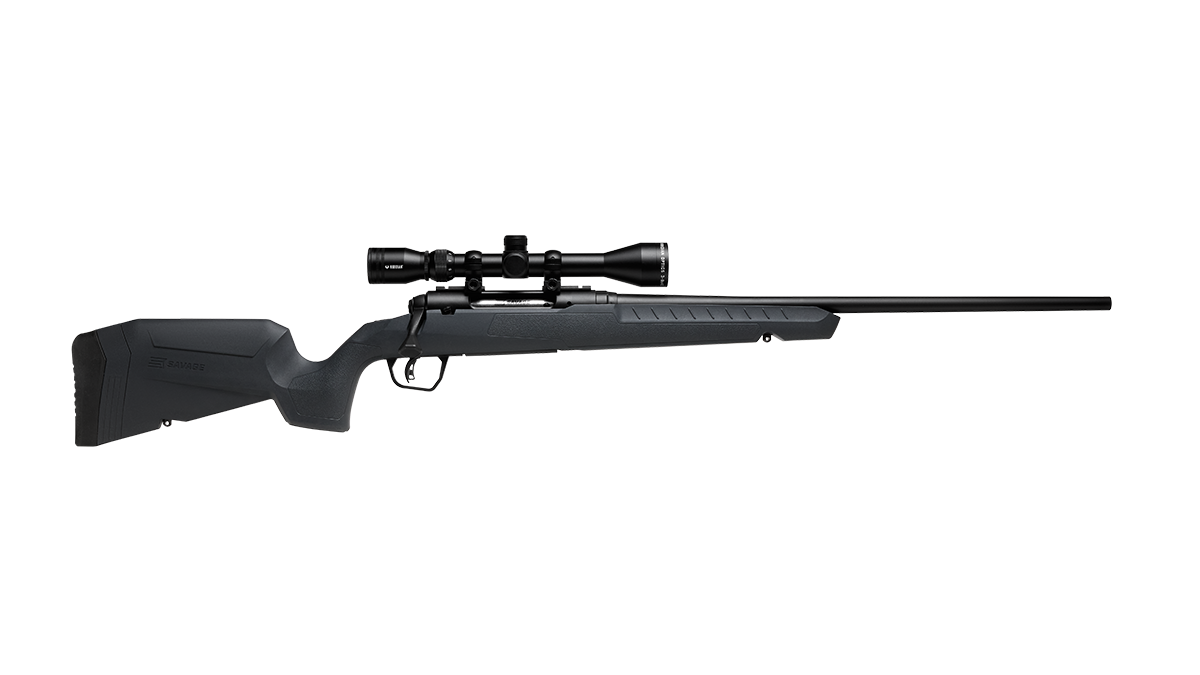 AXIS 2 XP 30-06 SPFLD 22 AXIS 2 XP 30-06 SPFLD 22" BBL GRAY SYN W/ BUS 3-9X40 BOLT AC