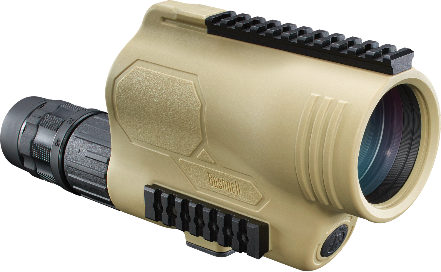Bushnell 677.69 Legend T-Series Flp Spotting Scope with Mil-Hash Reticle, 15-45 x 60mm, Tan