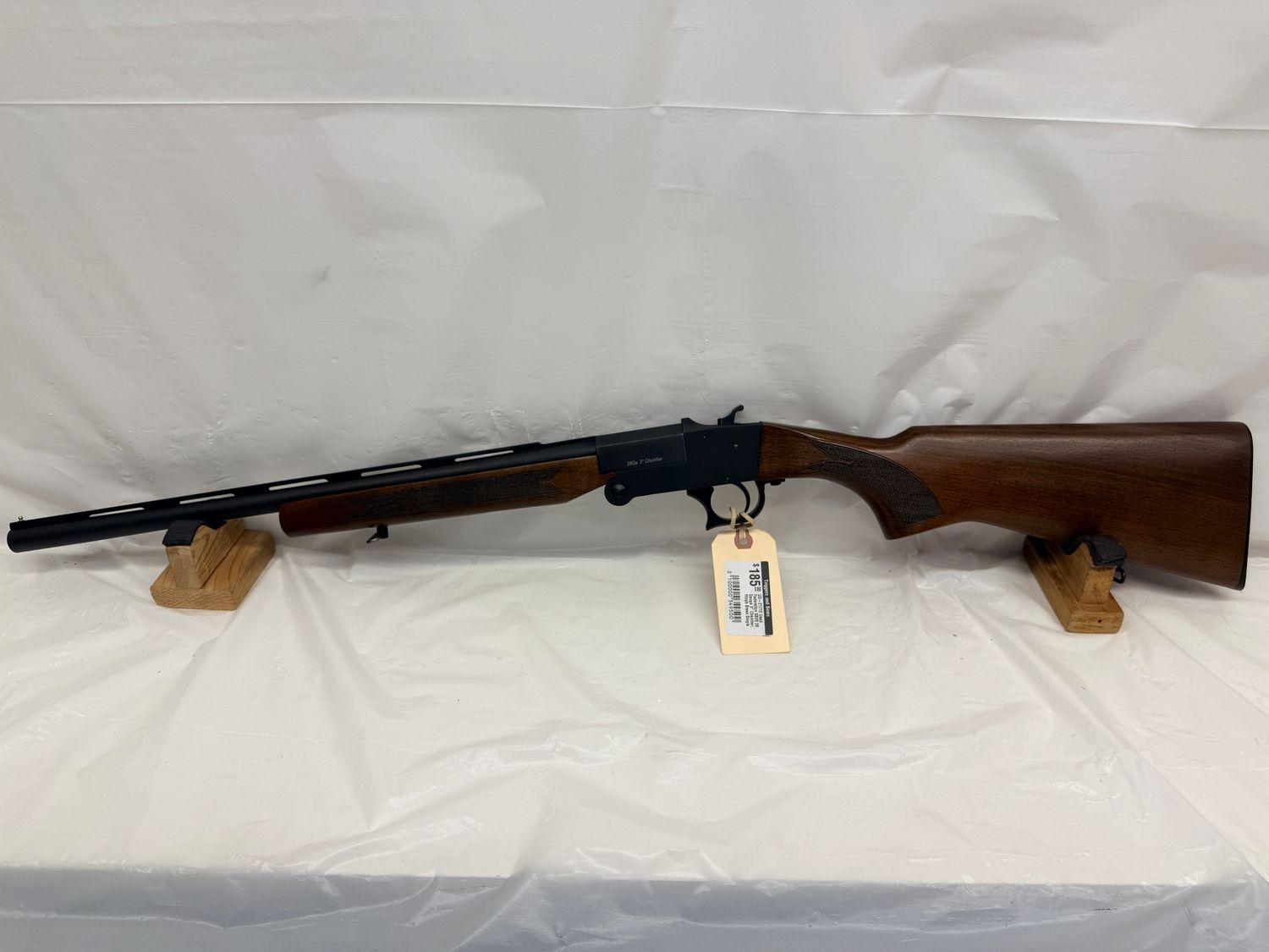 UG-21712 Used Federation SB28 28 Gauge 3" Chamber, Hinge Break Single Shot W/ 20" Barrel. Original Box and Contents (3 Chokes) - Excellent Condition!