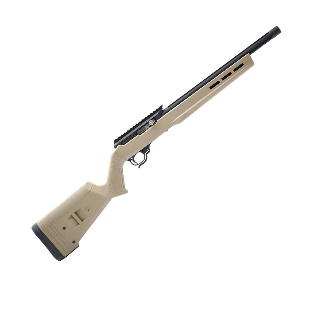 TacSol X-Ring VR Gen2 22LR Semi-Auto Rifle Matte Black Barrel w/ Magpul Hunter Matte FDE Stock