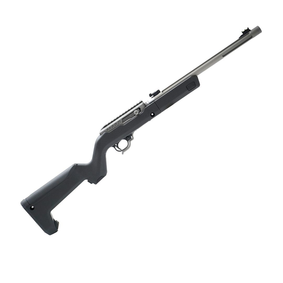 TacSol X-Ring VR Gen2 GunMetal Grey Takedown Action 22LR Semi-Auto Rifle w/ Matte Black Stock TacSol X-Ring VR Gen2 GunMetal Grey Takedown Action 22LR Semi-Auto Rifle w/ Matte Black Stock