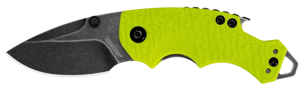 KERSHAW SHUFFLE LIMEGREEN BLACKWASH KERSHAW SHUFFLE LIMEGREEN BLACKWASH