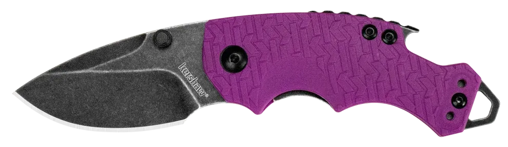 KERSHAW SHUFFLE PURPLE BLACKWASH KERSHAW SHUFFLE PURPLE BLACKWASH