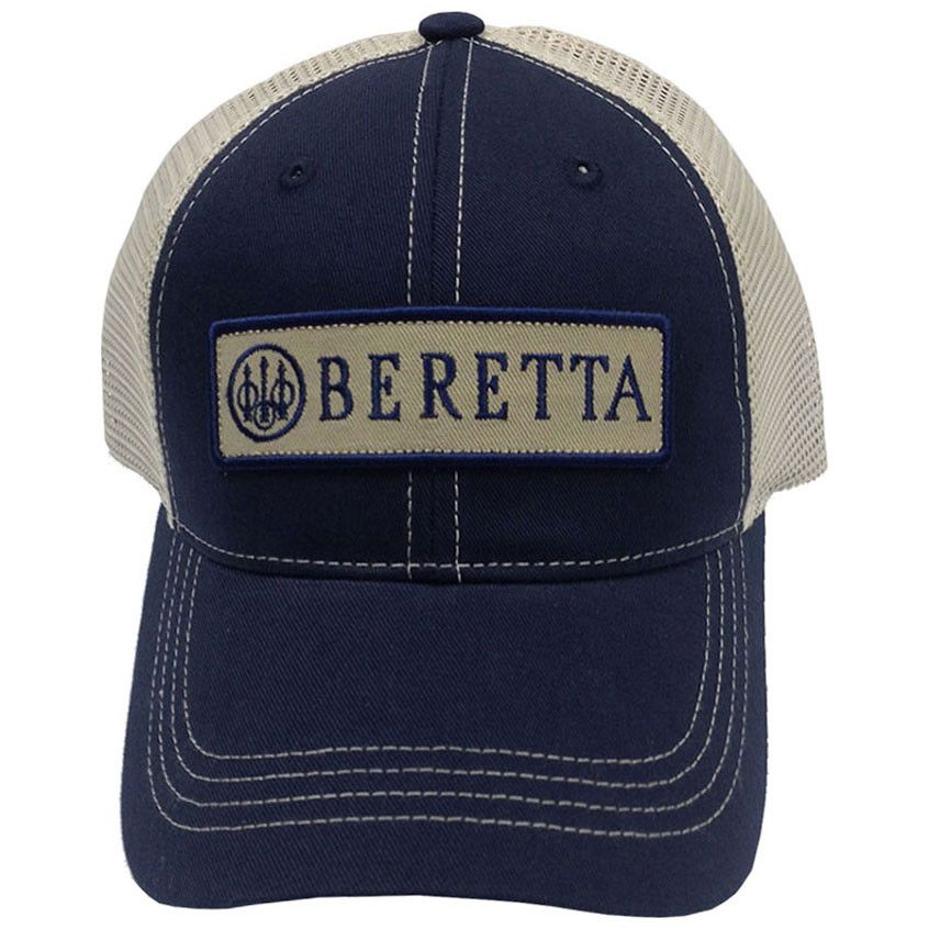 Beretta Patch Trucker Hat Blue