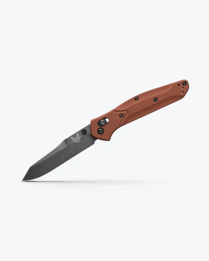 Benchmade Osborne Reverse Tanto w/ AXIS Lock Burnt Copper Aluminum Benchmade Osborne Reverse Tanto w/ AXIS Lock Burnt Copper Aluminum
