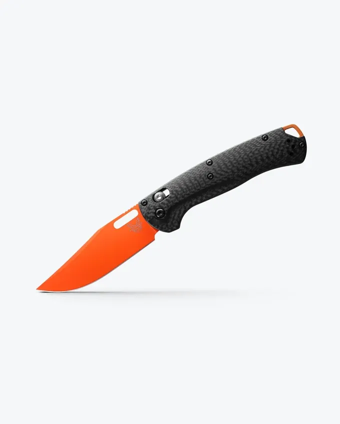 Benchmade Taggedout w/ AXIS Lock & Clip Point Carbon Fiber Benchmade Taggedout w/ AXIS Lock & Clip Point Carbon Fiber