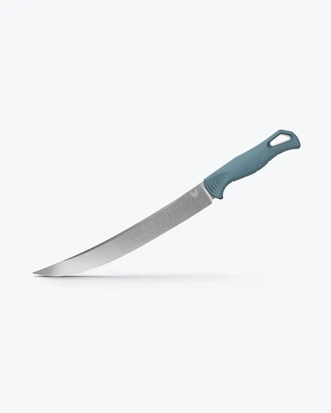 Benchmade Fishcrafter 9 Benchmade Fishcrafter 9" Depth Blue Santoprene Trailing Point
