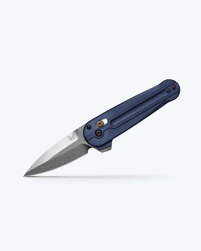 Benchmade Lowden Crater Blue Aluminum Benchmade Lowden Crater Blue Aluminum