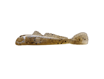Grumpy Baits Mini Goby, Color: Green Pumpkin Brown
