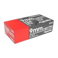 AGUILA 9MM FMJ 124 GR AGUILA 9MM FMJ 124 GR