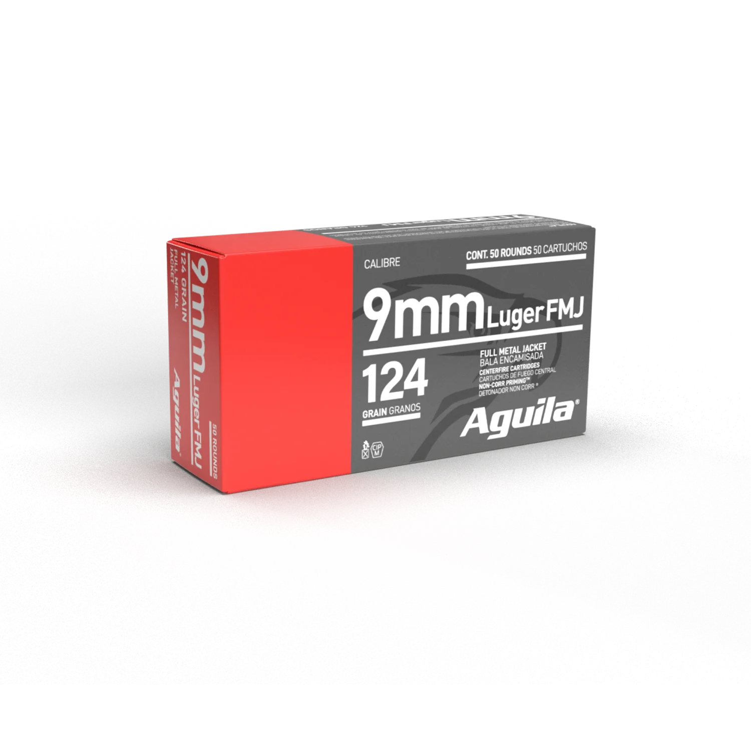 Aguila 9mm FMJ 124gr Aguila 9mm FMJ 124gr