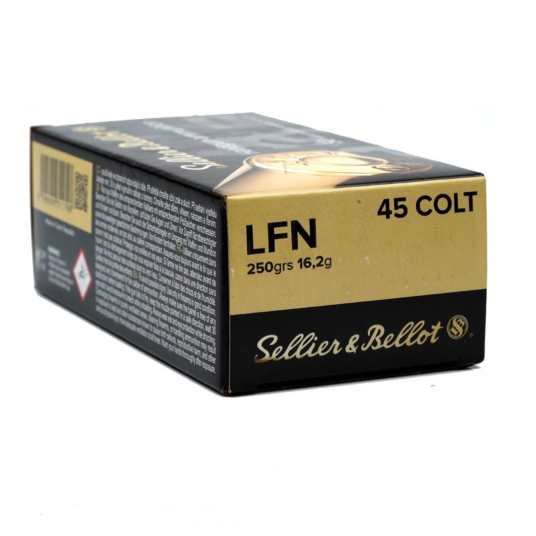 S & B C.45 COLT 250GR. LFN COWBOY