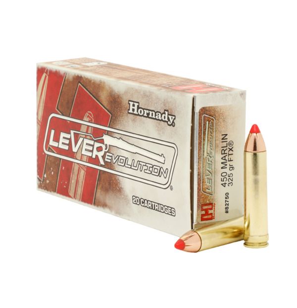 HORNADY 450 MARLIN 325GR LEVEREVOLUTION AMMO