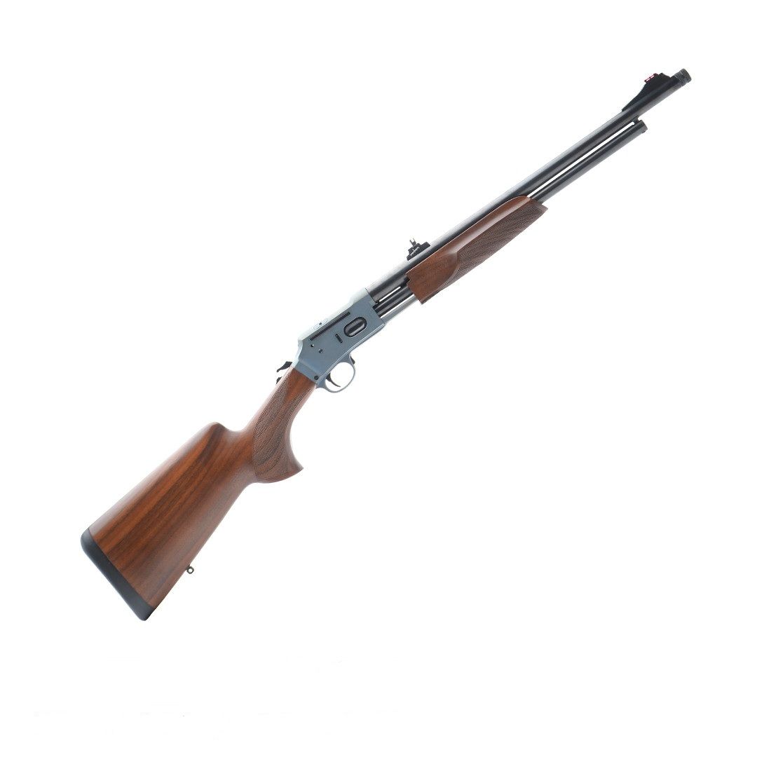 Davide Pedersoli Jackal 44 Pump-Action 44 Mag 19" Match Grade Barrel Walnut Stock