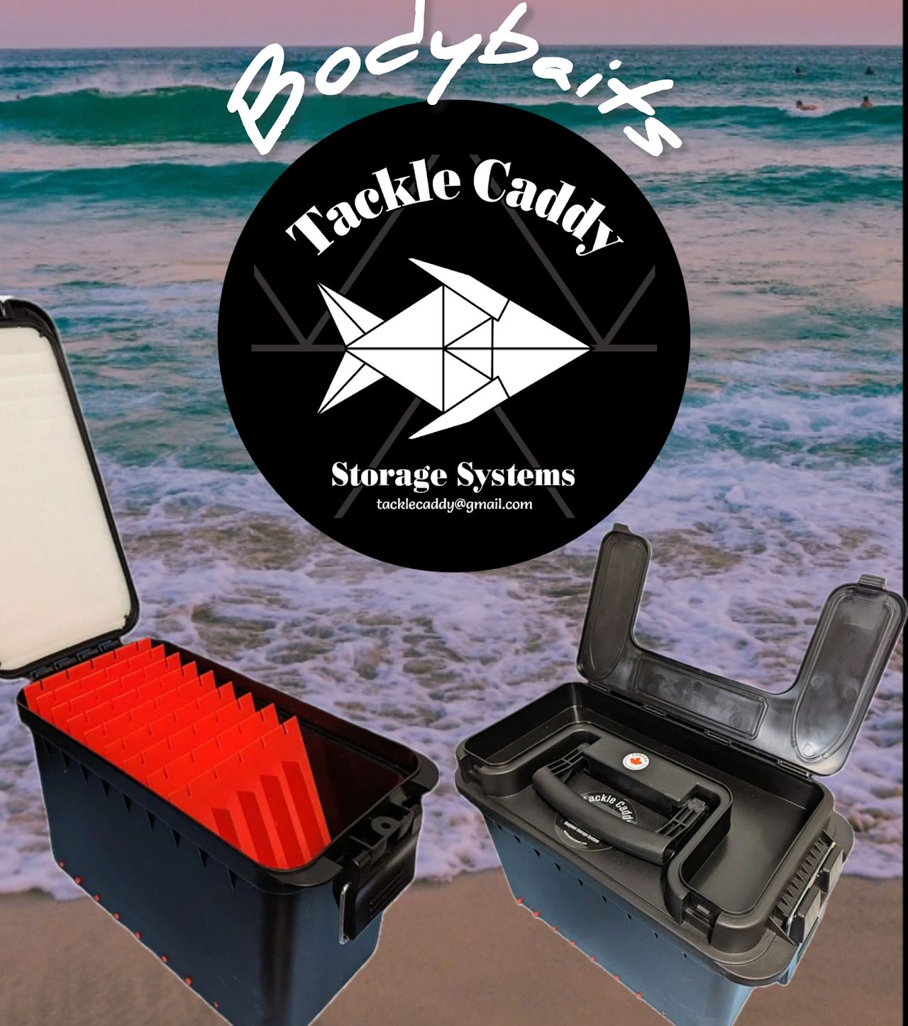 Tackle Caddy .50Cal Body Bait Tackle Box Mini Tackle Caddy .50Cal Body Bait Tackle Box Mini