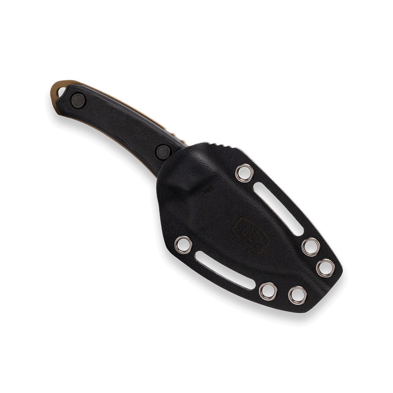 Buck Knives Alpha Scout Backcountry Black Fixed Blade w/ Sheath