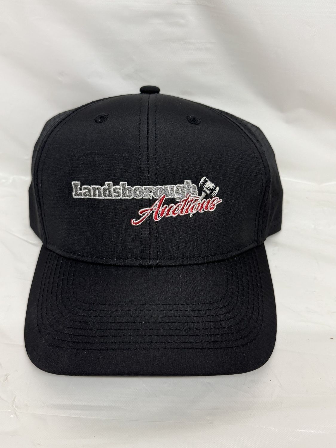 Landsborough Auctions Polyester Rip Stop Hat Black Landsborough Auctions Polyester Rip Stop Hat Black