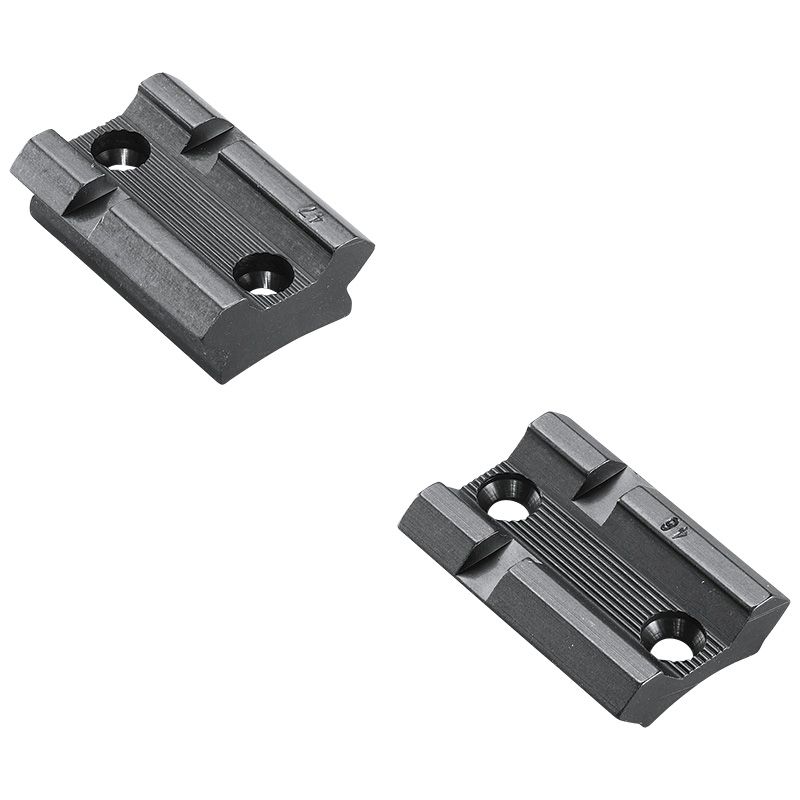 Weaver Aluminum Base Pair Fits Matte Black 48468 Weaver Aluminum Base Pair Fits Matte Black 48468