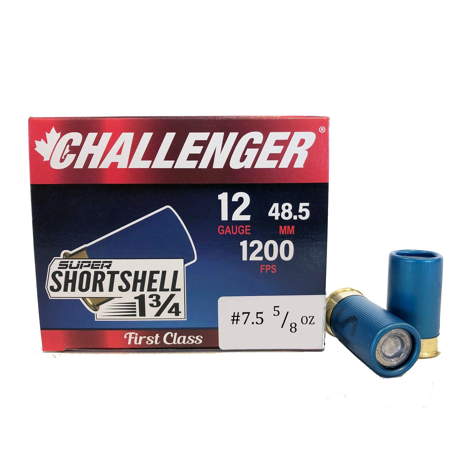 Challenger 12 Gauge Supershort 1 3/4" #7.5 (20 Rounds)