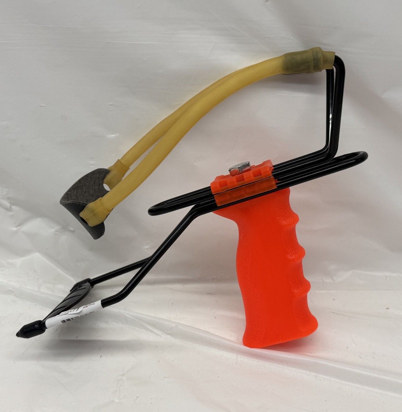 Mazzorato Adult Sized Slingshot Blaze Orange Handle Mazzorato Adult Sized Slingshot Blaze Orange Handle