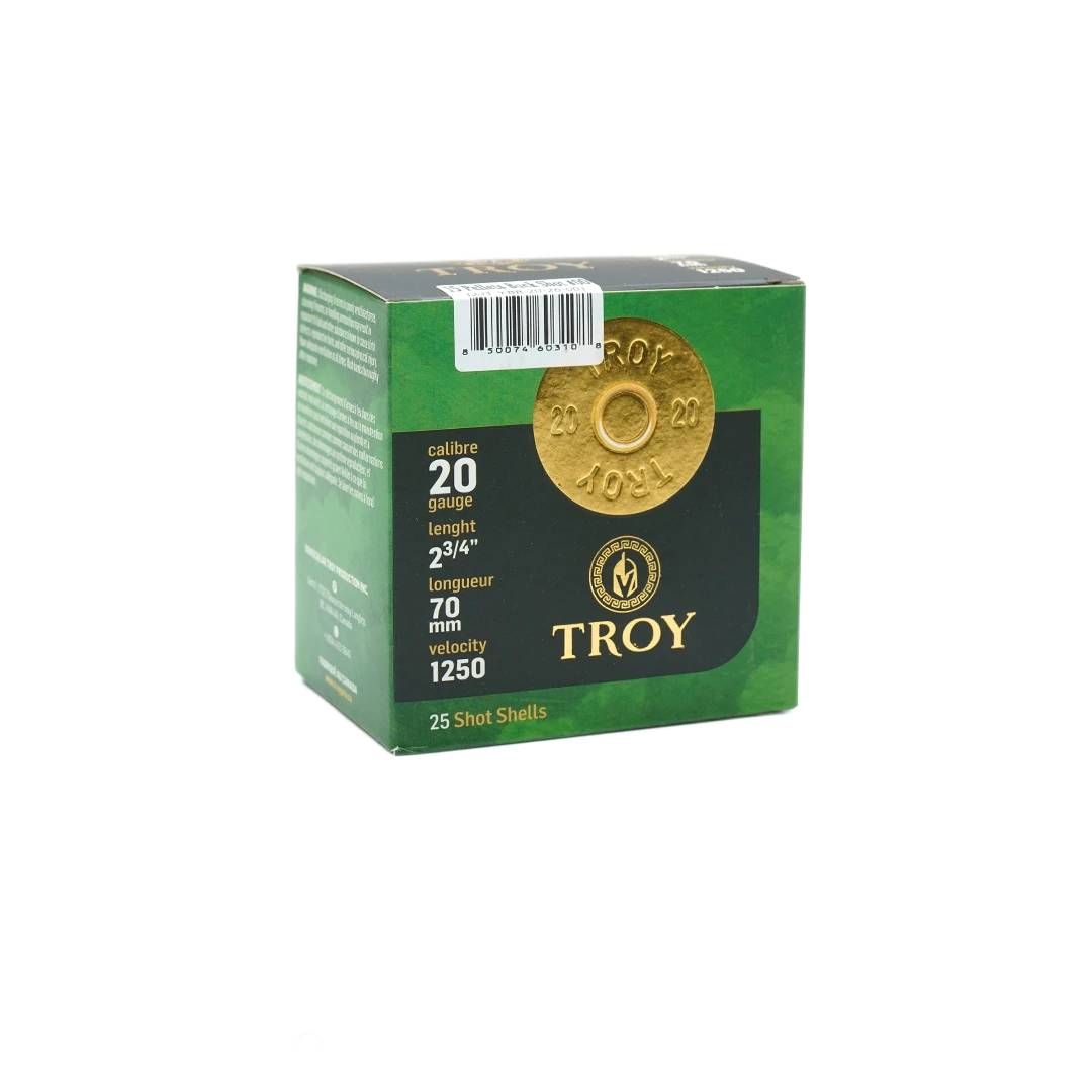 Troy 20 Gauge 2 3/4" #00 Buck Shot 15 Pellet (25 Rounds)