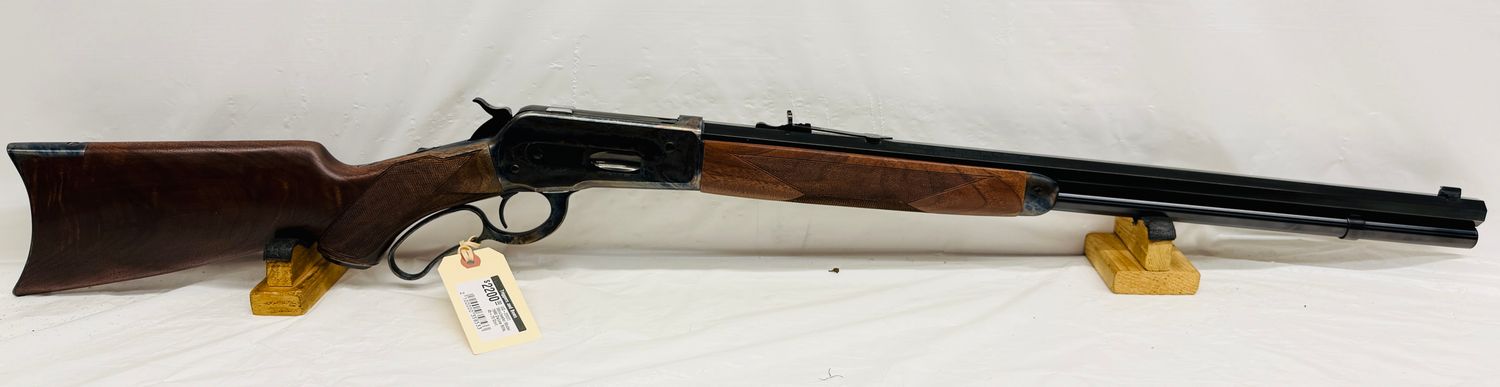 UG-22031 Used Winchester Model 1886 Deluxe Rifle, 45-70 Govt. W/ Case Hardened Receiver, Unfired W/ Original Manual in New Condition!
