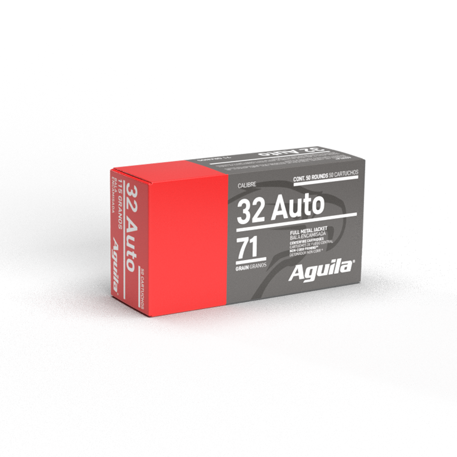 Aguila 32 Auto FMJ 71 Grain (50 Rounds)