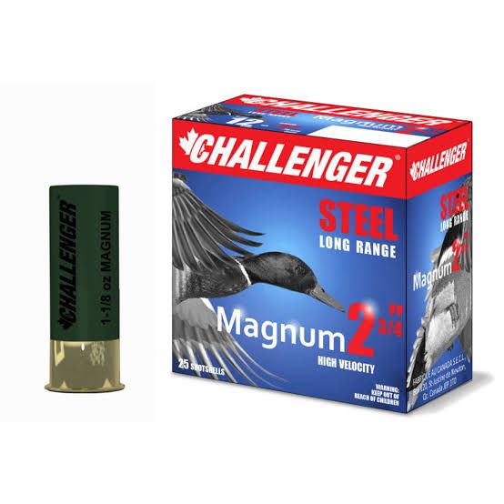 Challenger 20 Gauge 2 3/4 #2 Steel (25 Rounds)