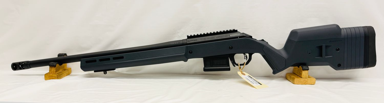 UG-22055 Used Ruger American Hunter W/ Magpul Stock 20" Barrel, Very Few Shots Fired - Mint Condition!