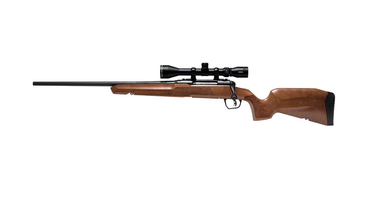 Savage 2 XP 223 Rem 22 Savage 2 XP 223 Rem 22" Barrel, Hardwood Stock W/ Bushnell 3-9x40 Bolt Action Rifle Left Hand
