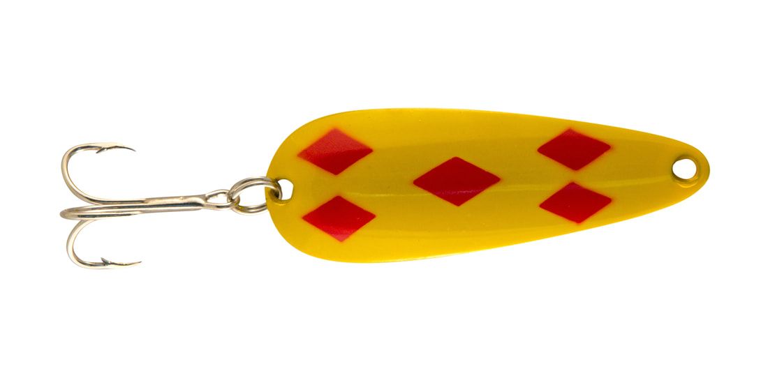 Len Thompson Original Series Yellow/Red Spoon Len Thompson Original Series Yellow/Red Spoon