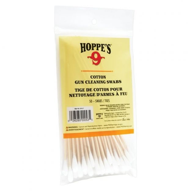 Hoppe's Cotton Cleaning Swabs 5.9 Hoppe's Cotton Cleaning Swabs 5.9" (50 Pack)